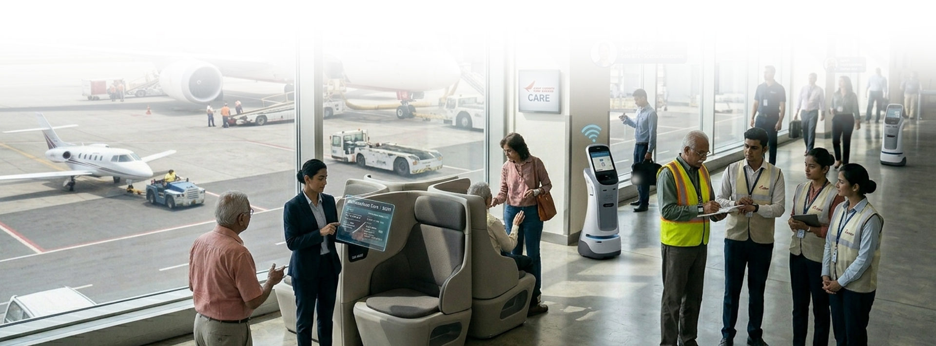 Beyond the Desk: The Future of Airport Customer Care